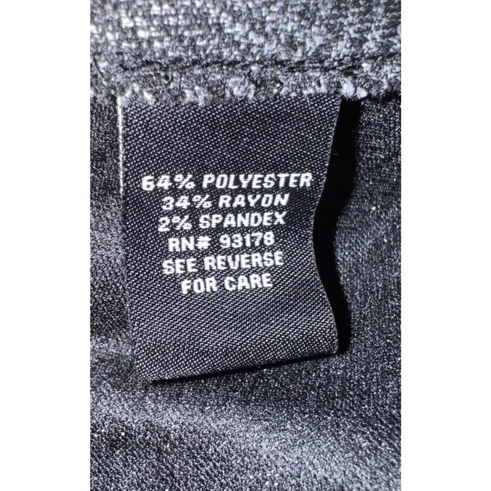 Premise Studio Women’s Skirt‎ Size 8 Black Gray Plaid A-Line Career Workwear